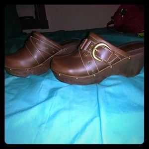Womens Bongo clogs size 8